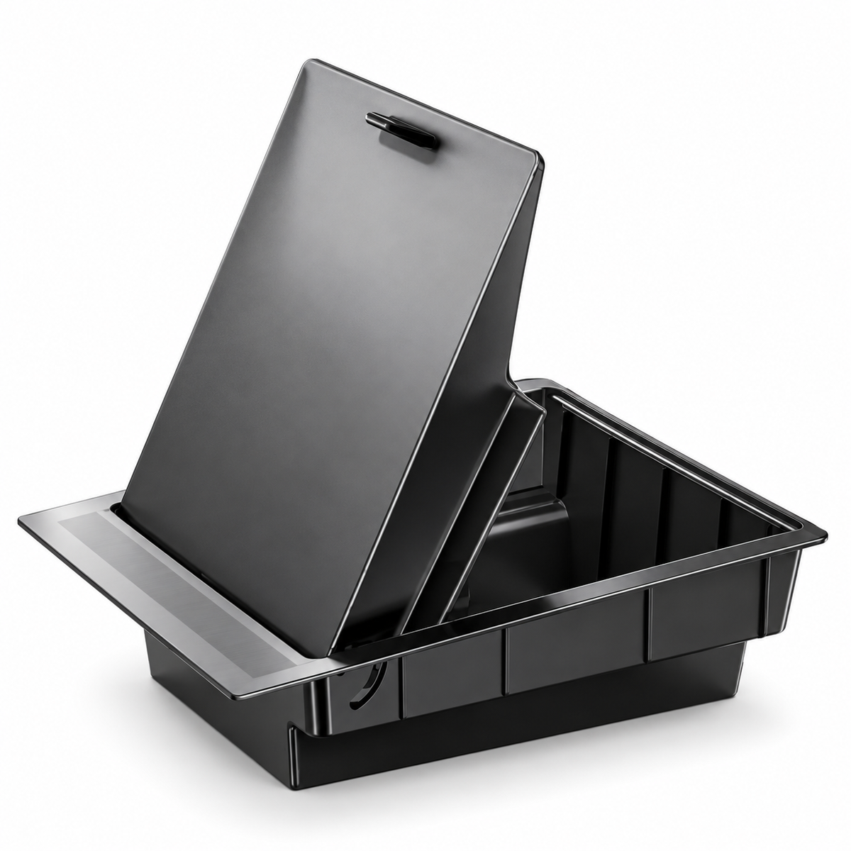 Dibo Hidden Armrest Storage Box for Tesla Model 3 / Model Y / Model Y L – white background product view