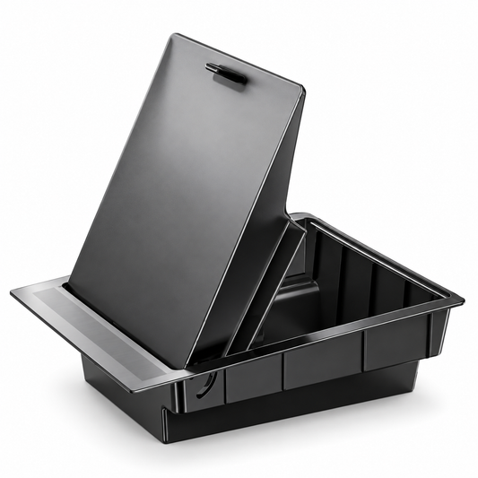 Dibo Hidden Armrest Storage Box for Tesla Model 3 / Model Y / Model Y L – white background product view