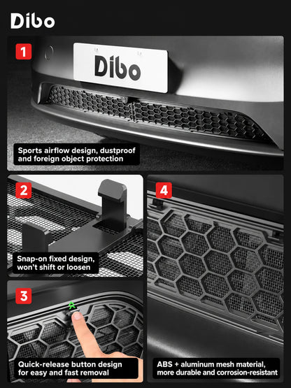 Tesla Model 3 & Model Y Front Grille Insect Guard – Understand the selected set