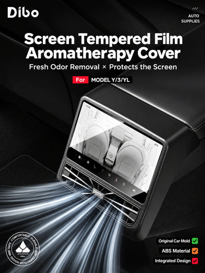 Tesla Model 3 & Model Y Rear Screen Vent Cover – English product detail