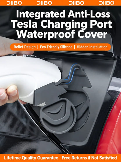 Tesla Model 3 & Model Y Tethered Charge Port Caps – Confirm the actual connector layout