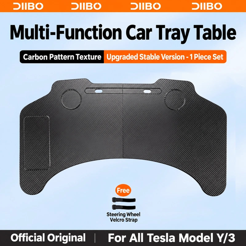 Tesla Model 3 & Model Y Folding Car Desk Tray – Choose the quantity and bag option