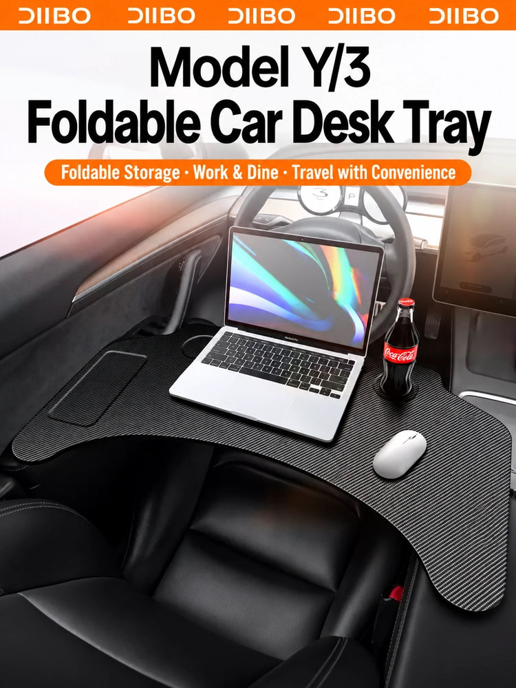 Tesla Model 3 & Model Y Folding Car Desk Tray – English product detail