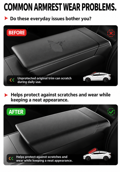 Tesla Model 3, Model Y & Model Y L Armrest Cover | Dibo - English product detail 5