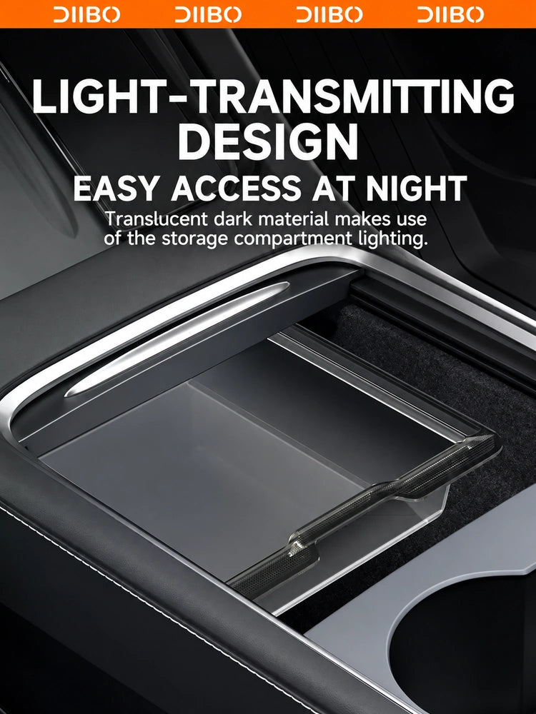Tesla Model 3 & Model Y Console Organizer Trays | Dibo - English product detail 1