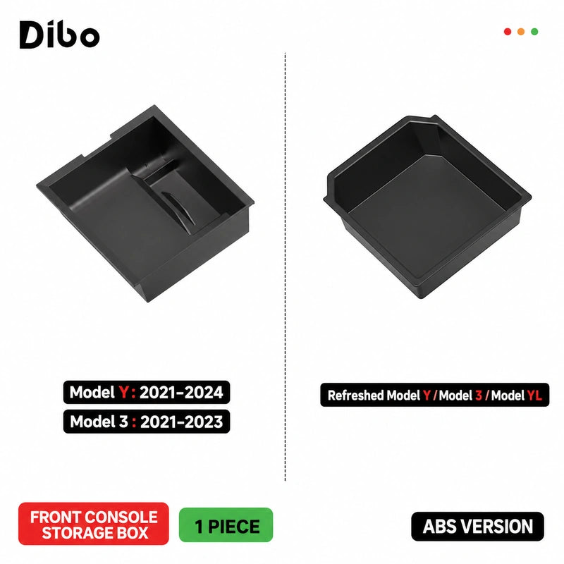 Tesla Model 3 & Model Y Console Organizer Trays | Dibo - English product detail 2