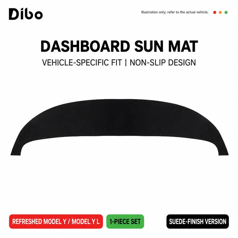 Tesla Model 3, Model Y & Model Y L Dashboard Sun Mat - English product detail 2