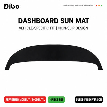 Tesla Model 3, Model Y & Model Y L Dashboard Sun Mat - English product detail 2