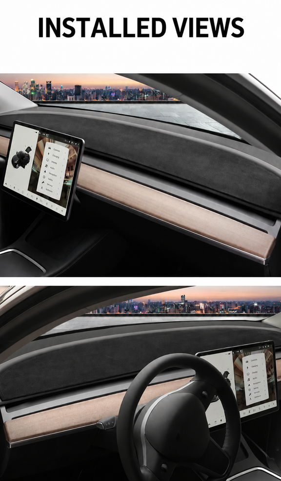 Tesla Model 3, Model Y & Model Y L Dashboard Sun Mat - English product detail 4
