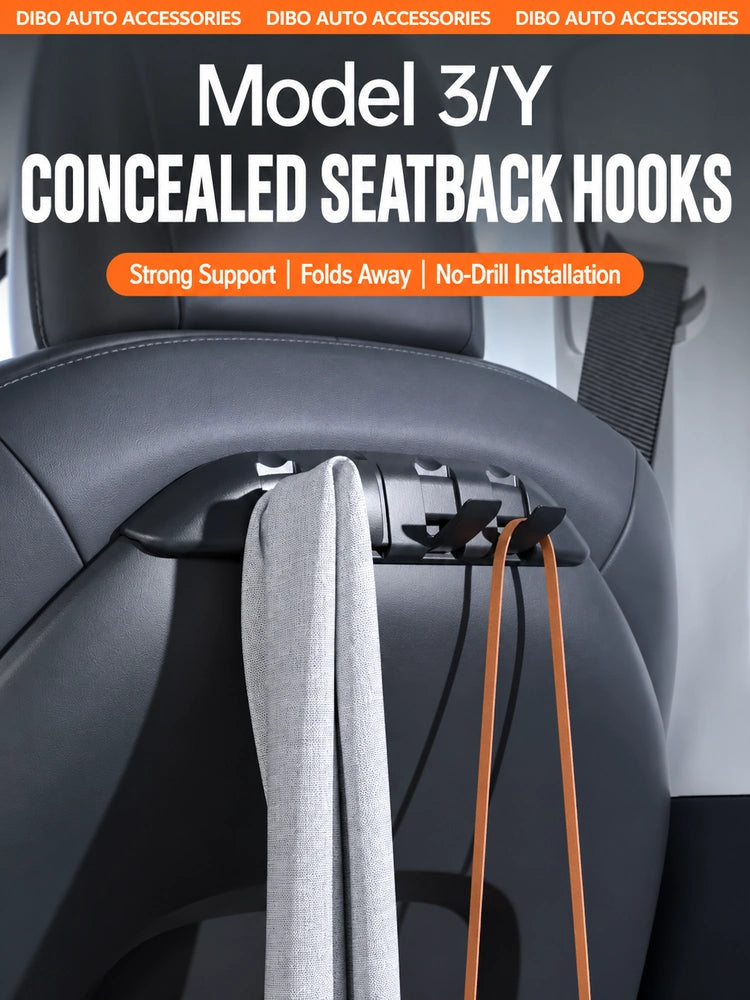 Supplier illustration of seatback hook load support