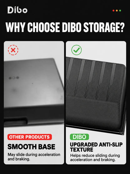 Textured base compared with smooth storage base