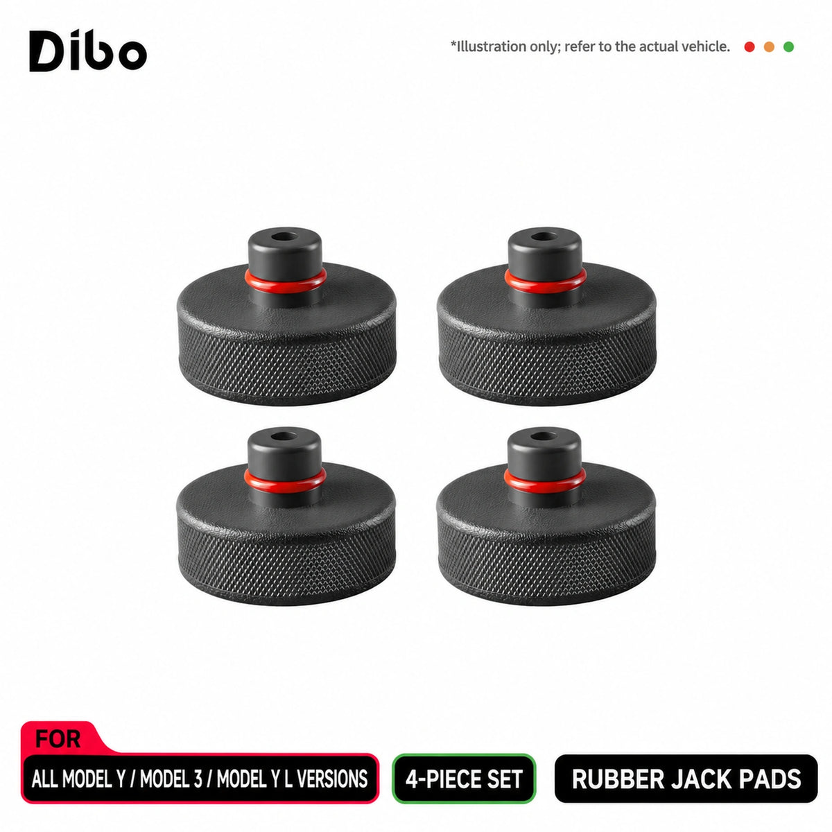Tesla Model 3, Model Y & Model Y L Jack Pads | Dibo - English product detail 2