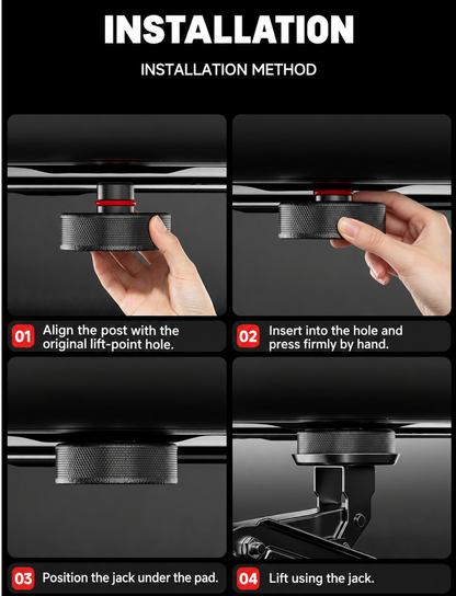 Tesla Model 3, Model Y & Model Y L Jack Pads | Dibo - English product detail 6
