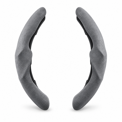 Tesla Model 3 & Model Y Suede Steering Wheel Grip Covers - product on white background