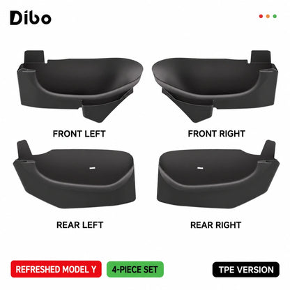 Tesla Model 3 Highland & Model Y Door Pocket Liners | Dibo - English product detail 3