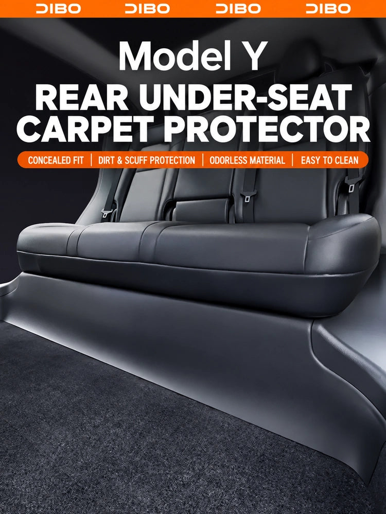 Tesla Model 3 Highland & Model Y Under-Seat Carpet Protectors - English product detail 5