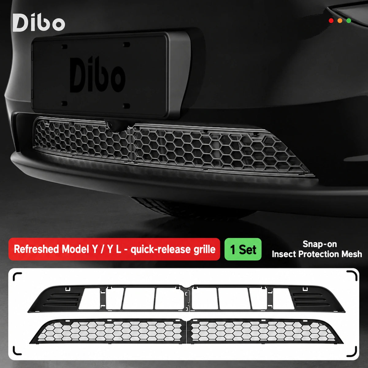 Refreshed Model Y / Y L - quick-release grille