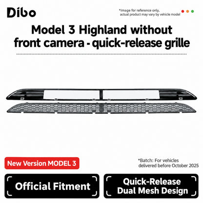 Model 3 Highland without front camera - quick-release grille
