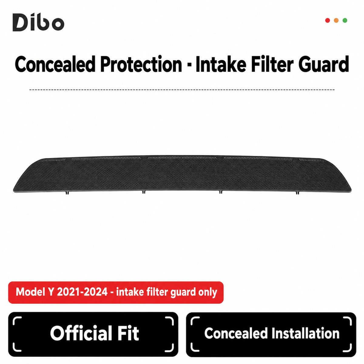 Model Y 2021-2024 - intake filter guard only