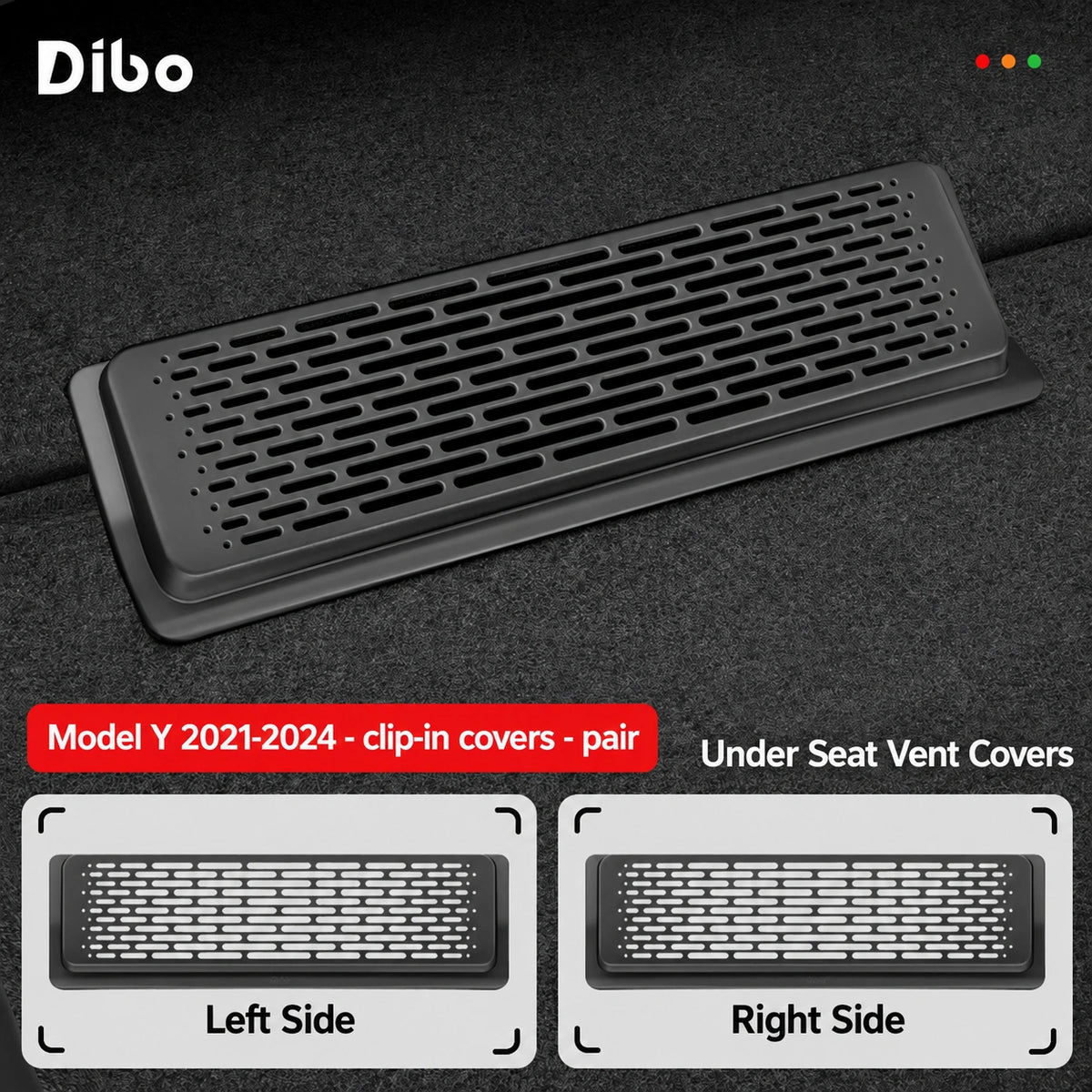 Model Y 2021-2024 - clip-in covers - pair