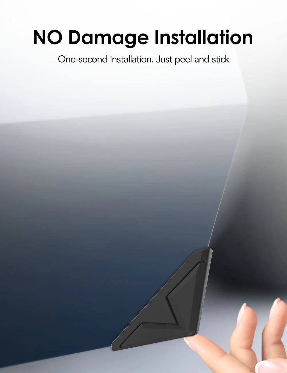 Silicone Door Edge Guards for Tesla Cybertruck 2024-On | Scratch-Resistant | No-Trace Adhesive | Easy Peel & Stick (4PCS)