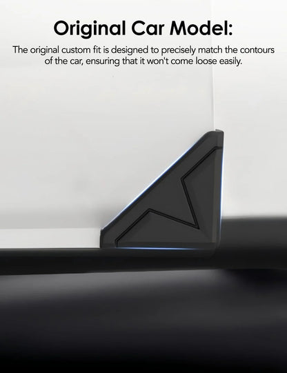 Silicone Door Edge Guards for Tesla Cybertruck 2024-On | Scratch-Resistant | No-Trace Adhesive | Easy Peel & Stick (4PCS)