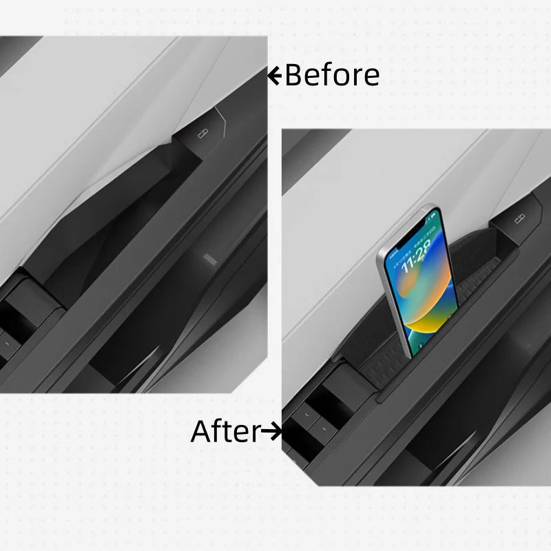 Door Handle Storage Box for Tesla Cybertruck (4PCS) | Custom-Fit Handle Organizer | Durable, Eco-Friendly & Easy Installation