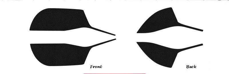 Door Kick Protection Film for Tesla Model S (2017–2021), Scratch-Resistant PET Interior Guard – 4PCS Set