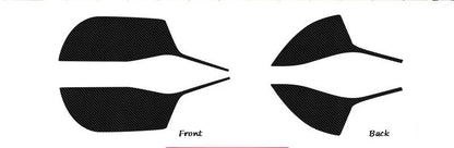 Door Kick Protection Film for Tesla Model S (2017–2021), Scratch-Resistant PET Interior Guard – 4PCS Set