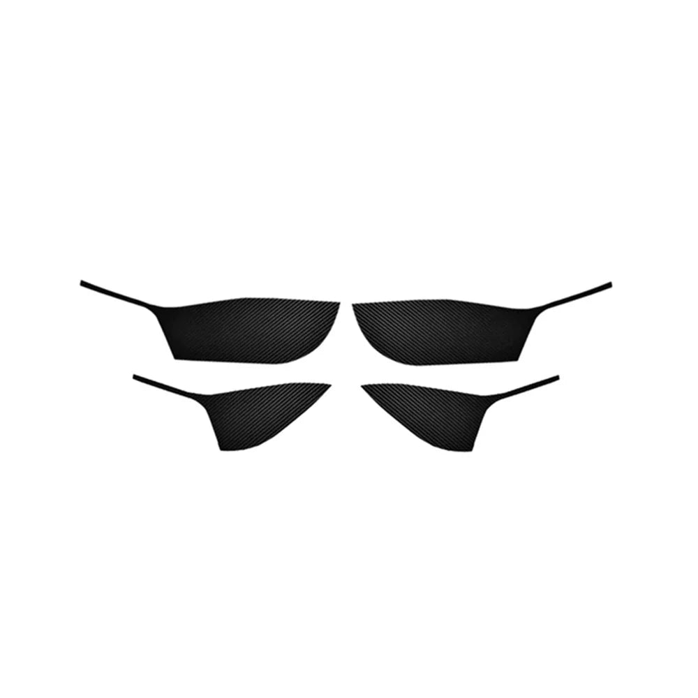 Door Kick Protection Film for Tesla Model S (2017–2021), Scratch-Resistant PET Interior Guard – 4PCS Set