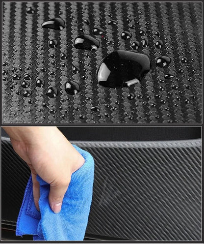 Door Kick Protection Film for Tesla Model S (2017–2021), Scratch-Resistant PET Interior Guard – 4PCS Set