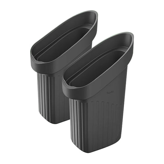 Front Door Side Storage Trash Can for Tesla Model 3 / Model Y (2017-ON), Silicone Door Handle Organizer – 2PCS