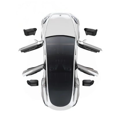 Door Storage Box for Tesla Model 3 Highland & Model Y Juniper (4PCS) – Full-Coverage Waterproof Door Pocket Organizer