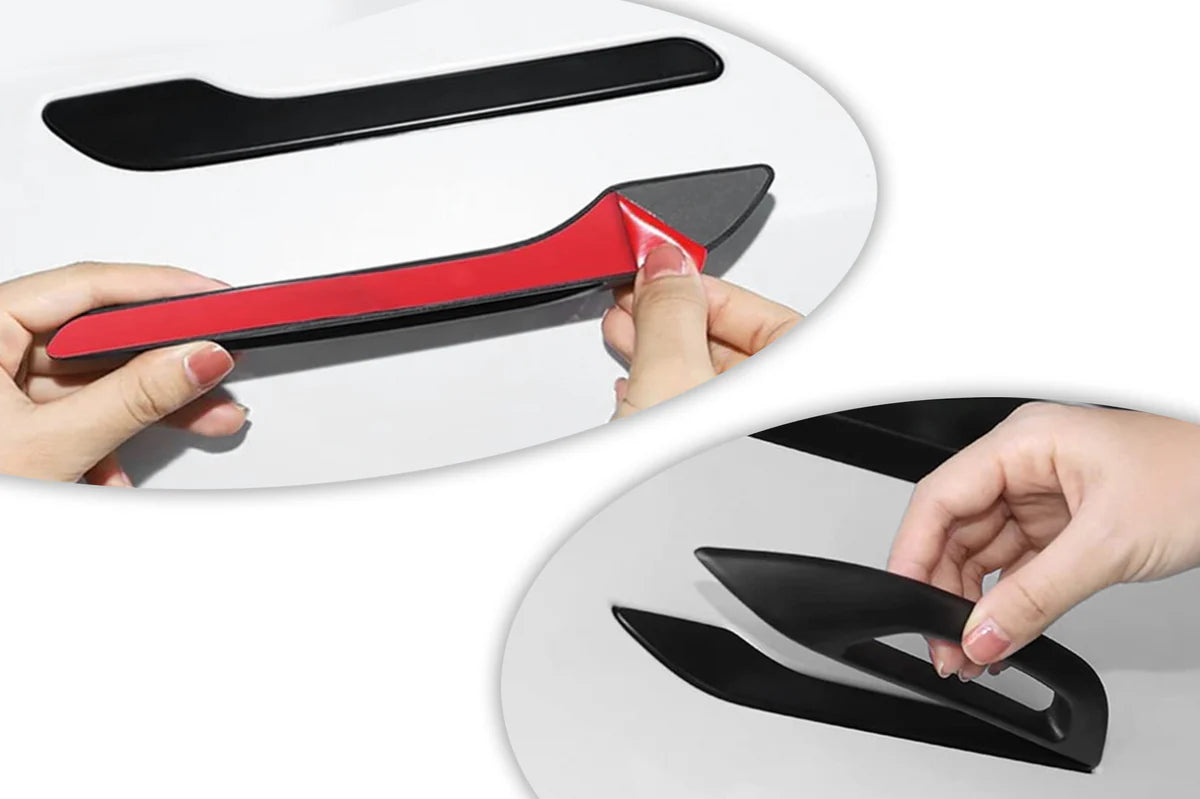 Easy-Open Door Handle Upgrade for Tesla Model 3 & Model Y (2017–Present) – ABS Exterior Handle Covers, Set of 4