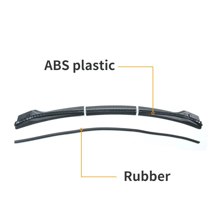 Double-Channel Waterproof Strip for Tesla Model Y 2020–2024 | All-Weather Seal Guard | ABS+Rubber Protective Gap Cover