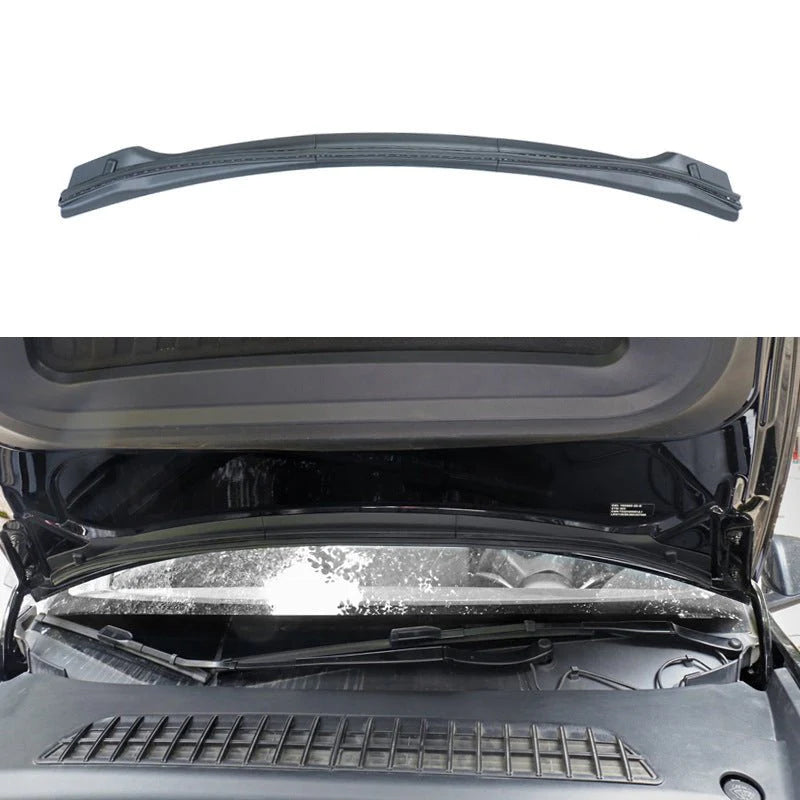 Double-Channel Waterproof Strip for Tesla Model Y 2020–2024 | All-Weather Seal Guard | ABS+Rubber Protective Gap Cover