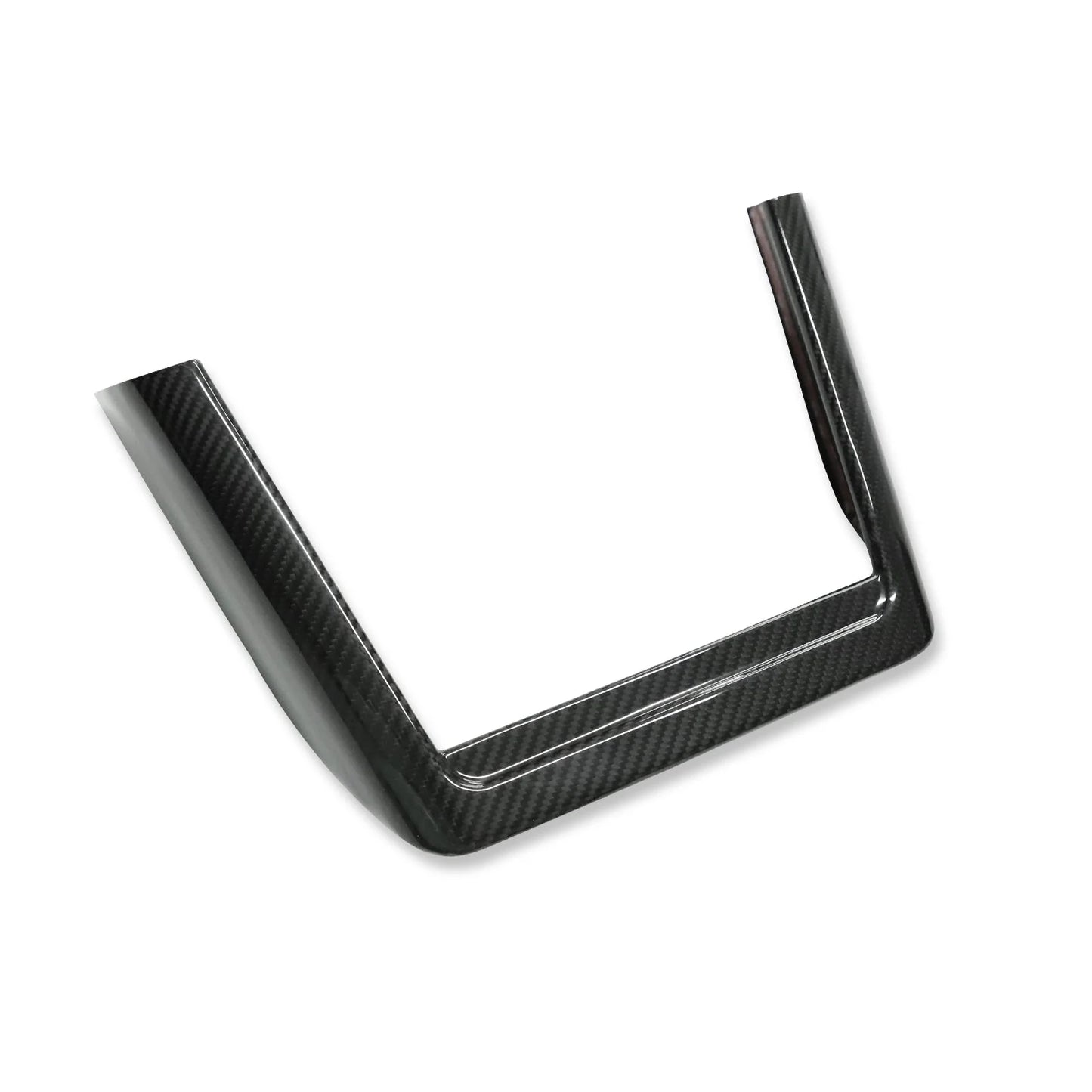 Dry Carbon Fiber Charging Board for Tesla Model S/X (2022–2025) – Lightweight, Scratch-Resistant Interior Upgrade