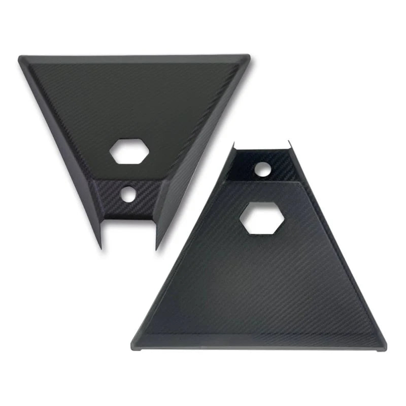 Dry Carbon Fiber Warning Light Cover Trim for Tesla Cybertruck 2024+ | Interior Protection & Upgrade