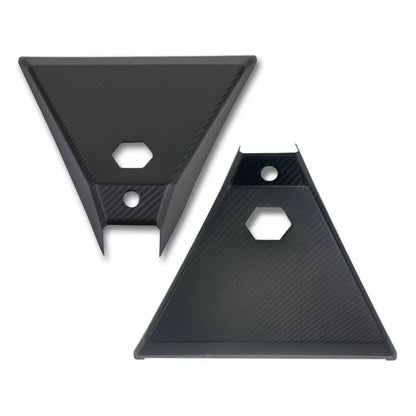 Dry Carbon Fiber Warning Light Cover Trim for Tesla Cybertruck 2024+ | Interior Protection & Upgrade