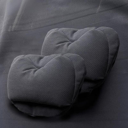 Dual-Layer Pressure Relief car seat Headrest merch Pillow for Tesla Model 3, Model Y, Model S, Model X (All Years) – Italian Brushed Fabric, Adjustable Cervical Support