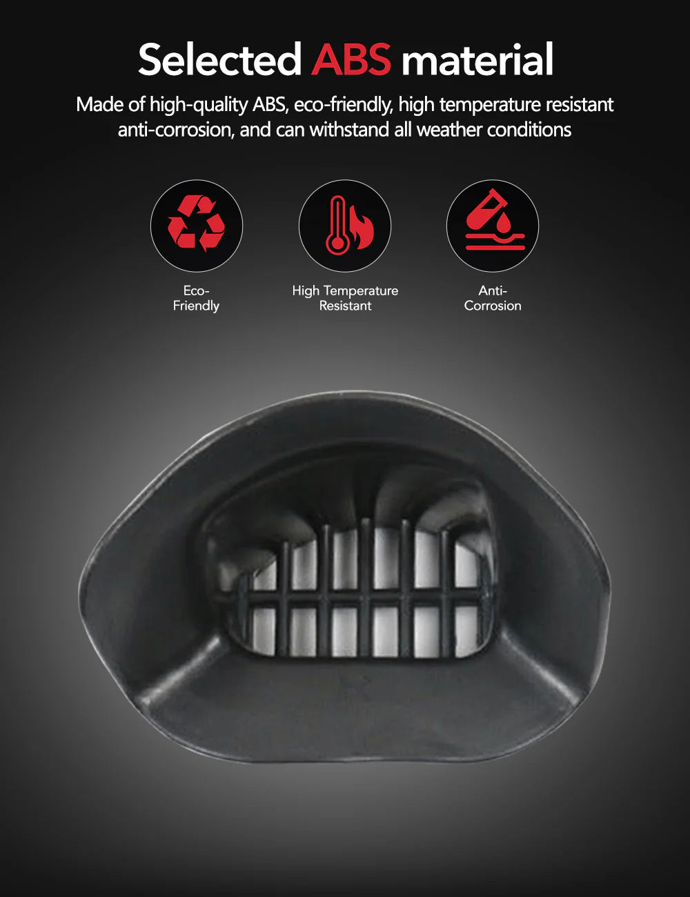 Engine Compartment Mud Cover for Tesla Model Y – Custom-Fit Rear Under-Hatch Protective Shield, ABS Durable Splash Guard (2PCS)