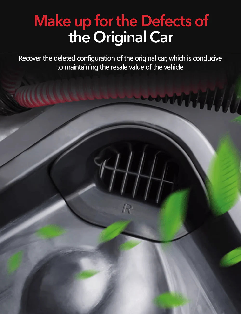 Engine Compartment Mud Cover for Tesla Model Y – Custom-Fit Rear Under-Hatch Protective Shield, ABS Durable Splash Guard (2PCS)