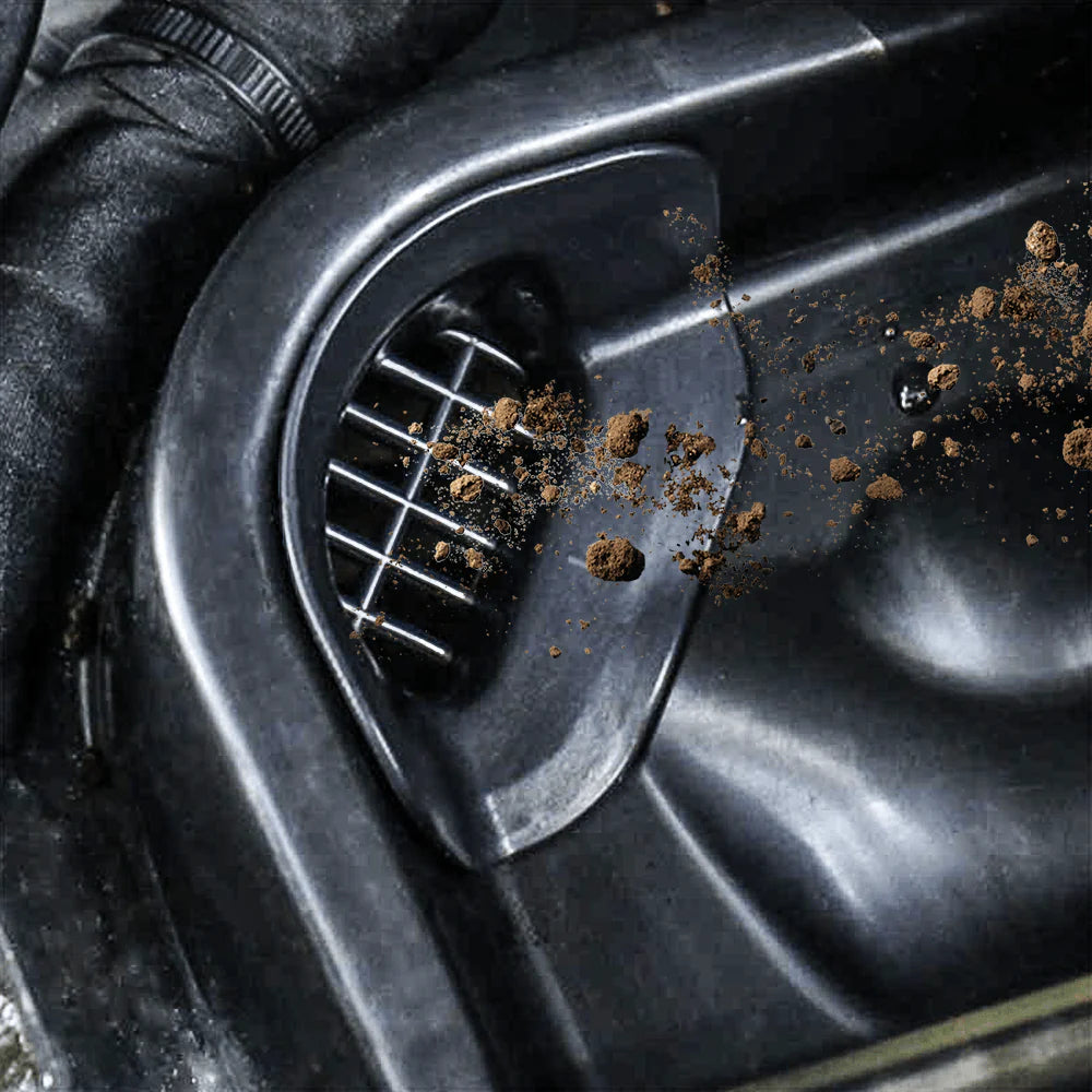 Engine Compartment Mud Cover for Tesla Model Y – Custom-Fit Rear Under-Hatch Protective Shield, ABS Durable Splash Guard (2PCS)