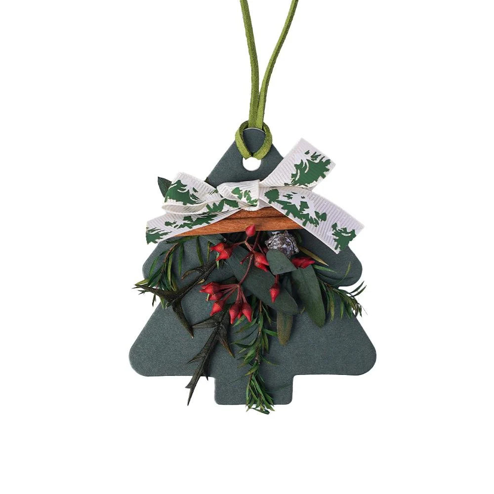 Universal Christmas Car Air Freshener Diffuser – Long-Lasting Holiday Scent | Premium Essential Oil Hanging Ornament