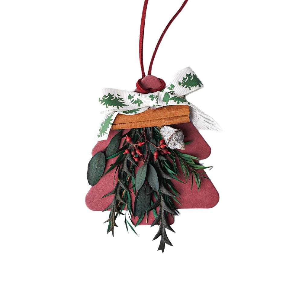 Universal Christmas Car Air Freshener Diffuser – Long-Lasting Holiday Scent | Premium Essential Oil Hanging Ornament