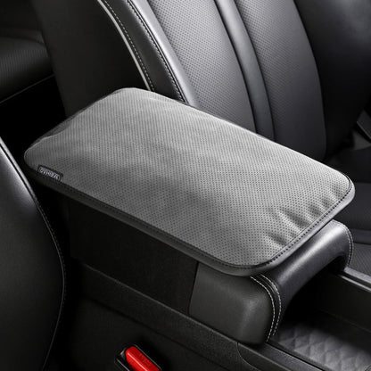 Luxury Fluffy Leather Armrest Cushion for Tesla Model 3, Model Y, Model S, Model X – Soft Center Console Pad for Enhanced Comfort and Interior Protection