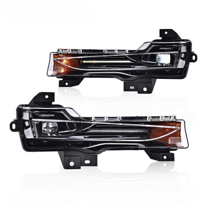 Front Bumper Fog Light Replacement for Tesla Model 3 / Model Y (US Version) | OE-Grade Yellow Lens Fog Lamps | 1077391-00 & 1077392-00