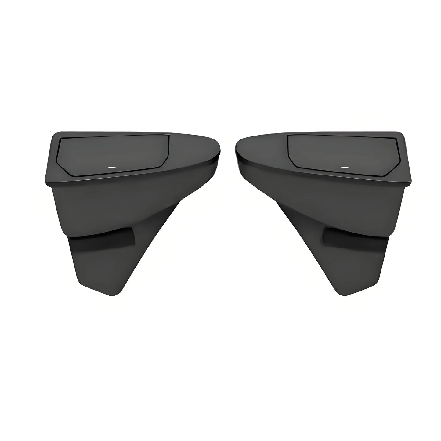 Front Door Trash Can Organizer for Tesla Model Y Juniper (2025+) – Custom-Fit Waste Bin (2PCS)