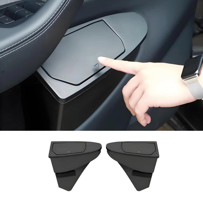 Front Door Trash Can Organizer for Tesla Model Y Juniper (2025+) – Custom-Fit Waste Bin (2PCS)