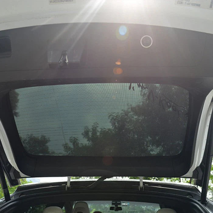 Front Skylight Roof & Tailgate Sunshade for Tesla Model X (2016–Present) | UV & Heat Blocking Roof Sunshade